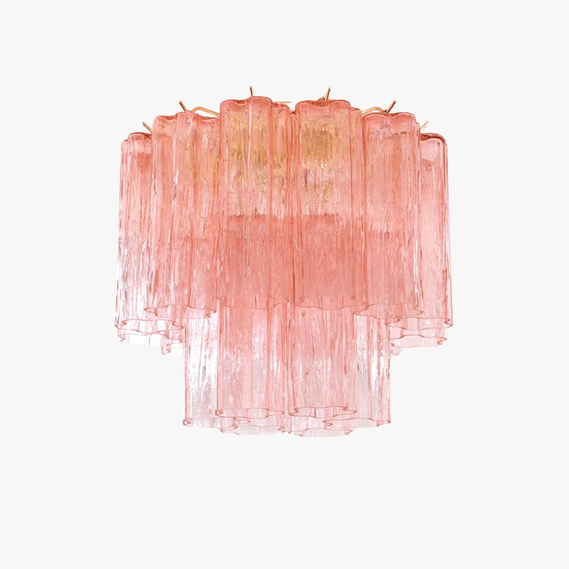 Serin Ceiling Lamp Pink Waterfall Style