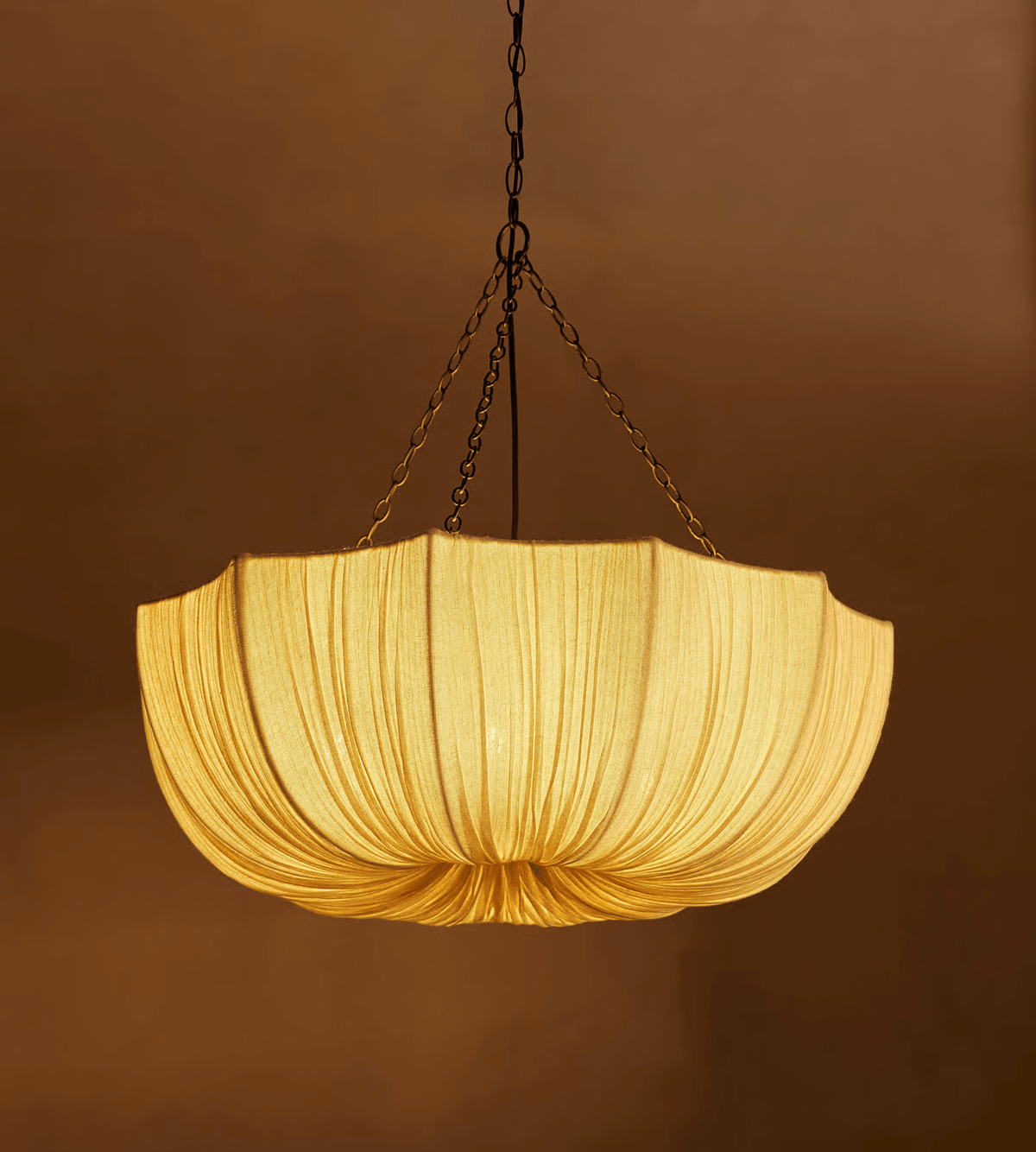Hopty Vintage Fabric Pendant Lamp