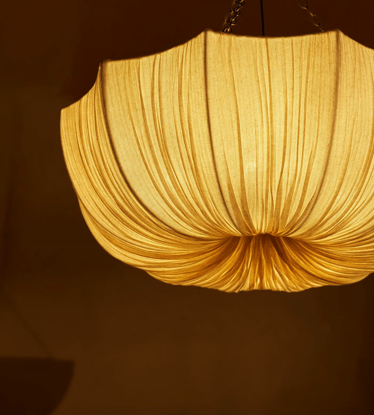 Hopty Vintage Fabric Pendant Lamp