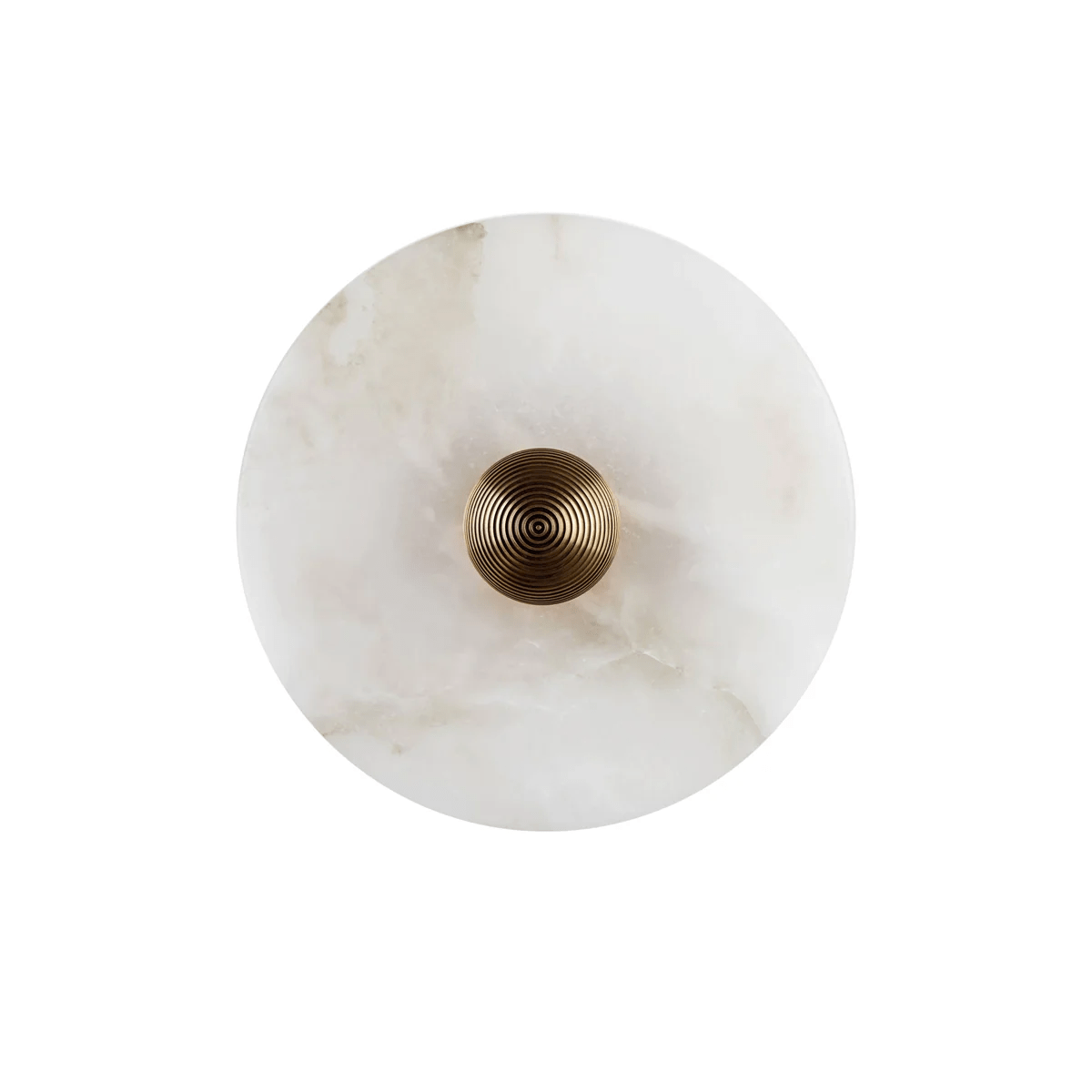 Albireria Minimalist Alabaster Ceiling Light
