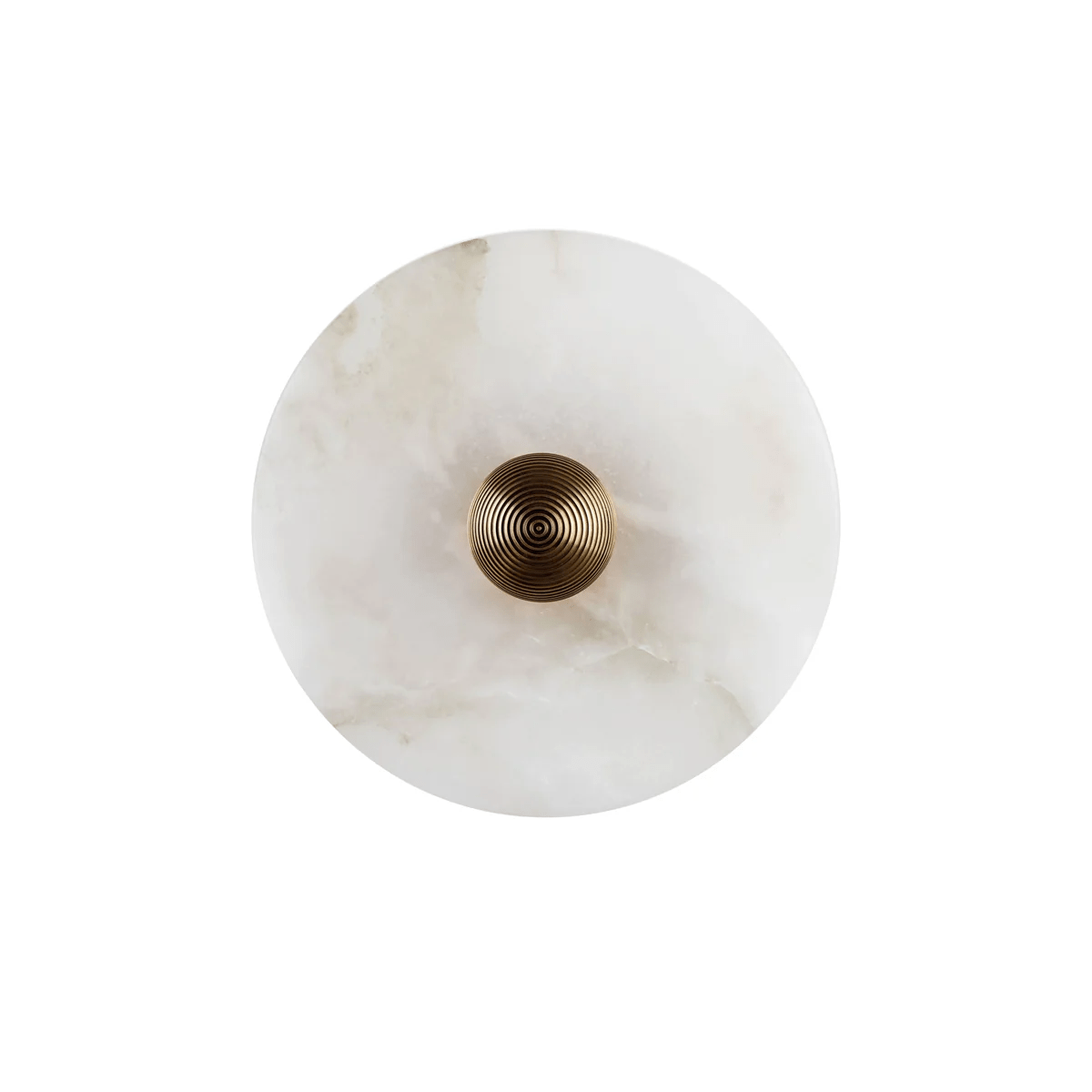Albireria Minimalist Alabaster Ceiling Light