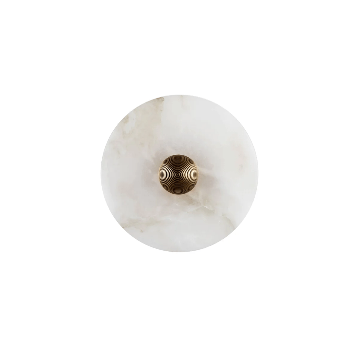 Albireria Minimalist Alabaster Ceiling Light