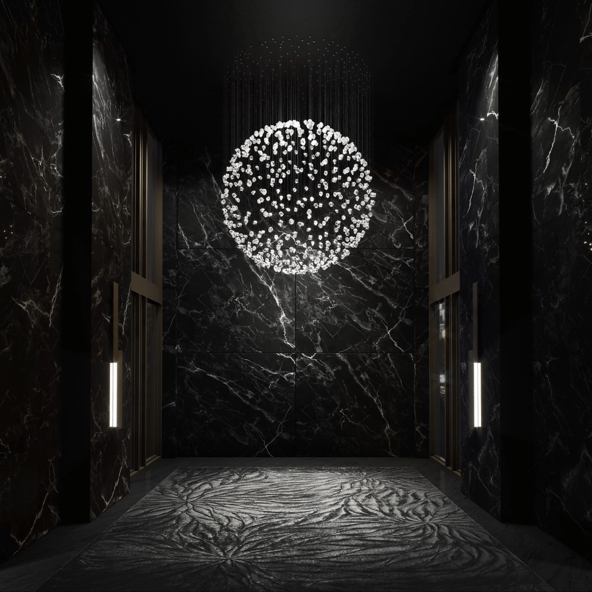 OreStone Grand Quartz  Crystal Customize Chandelier