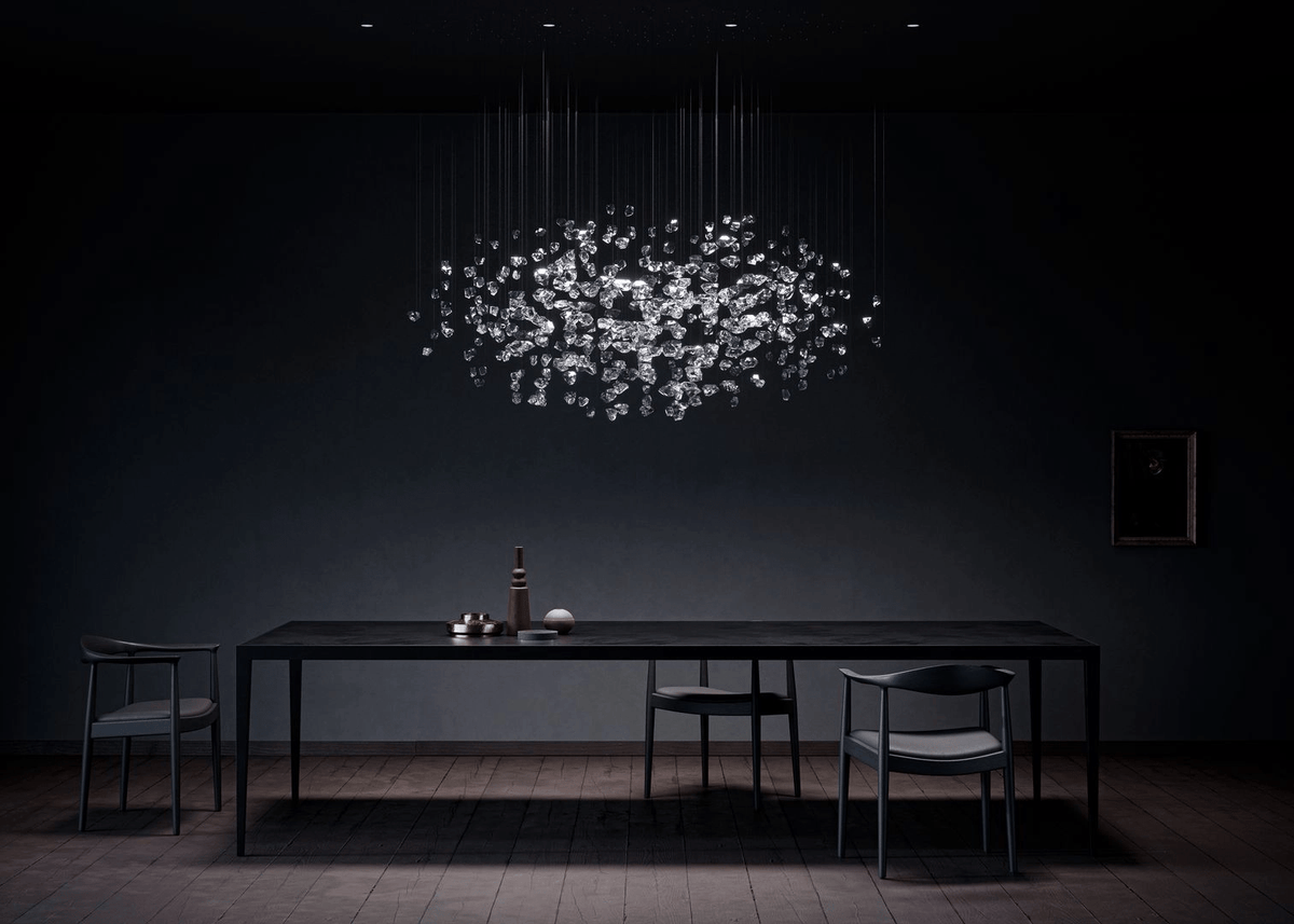 OreStone Grand Quartz  Crystal Customize Chandelier