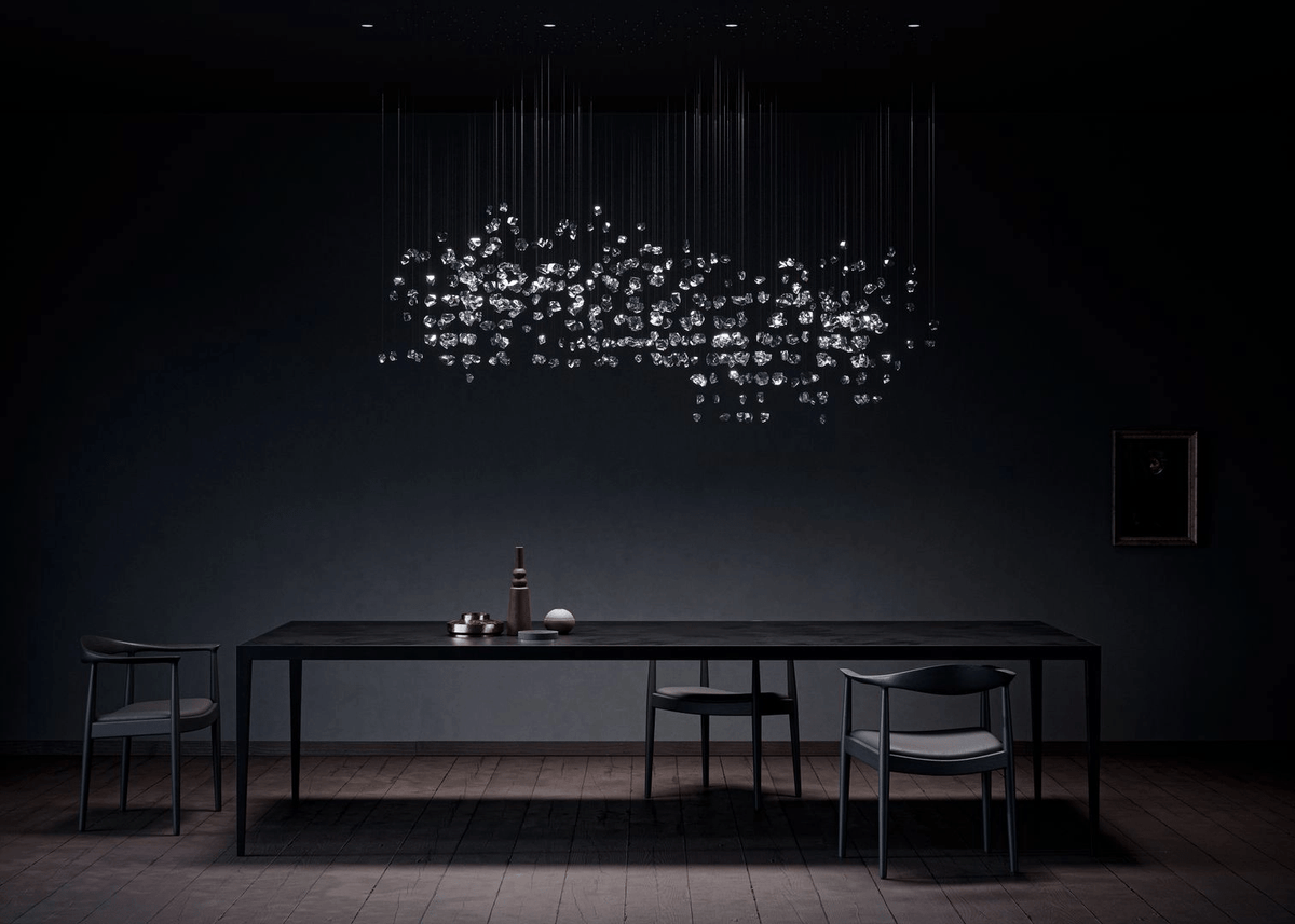 OreStone Grand Quartz  Crystal Customize Chandelier