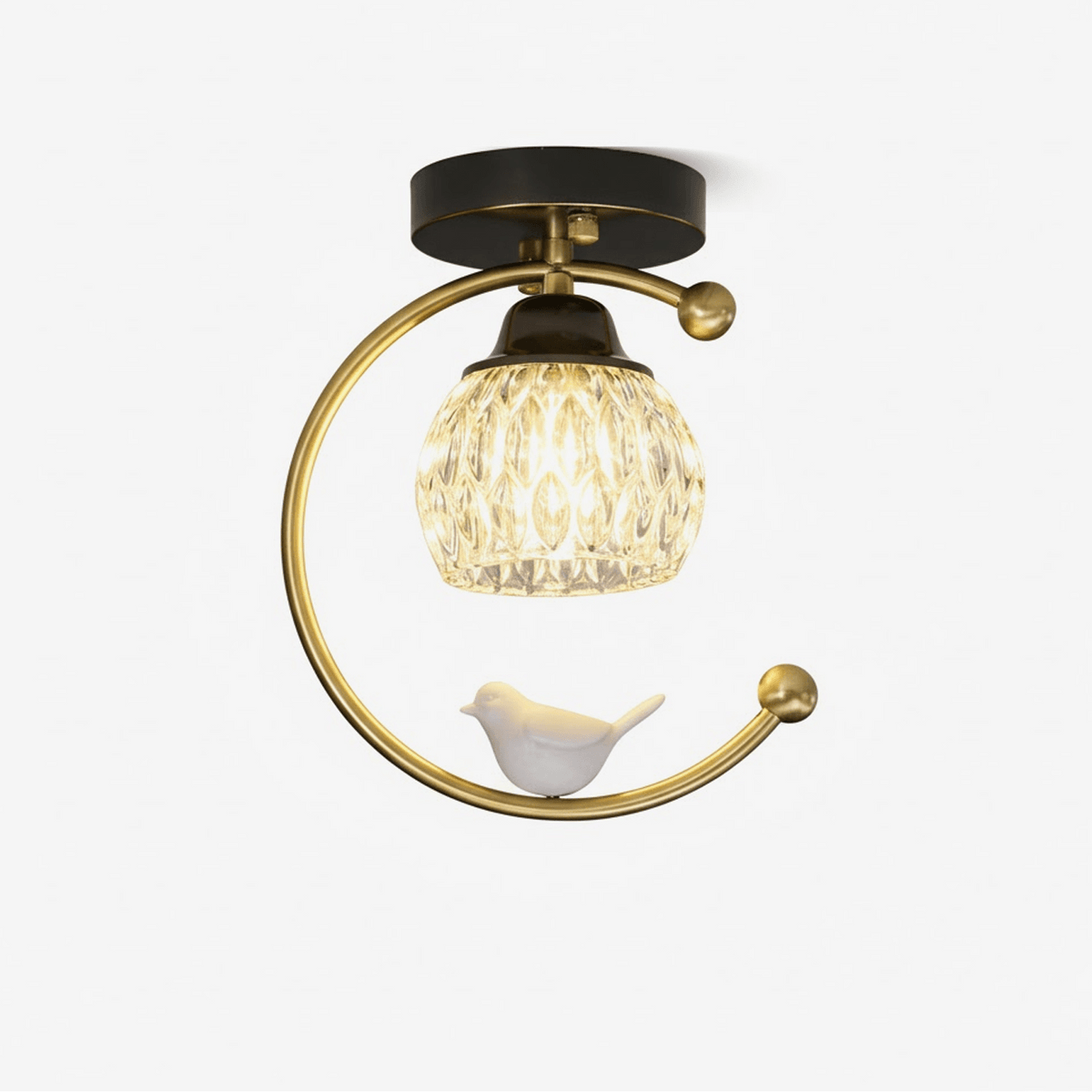 Otis Linearo Artistic Ceramic Bird Ceiling Light