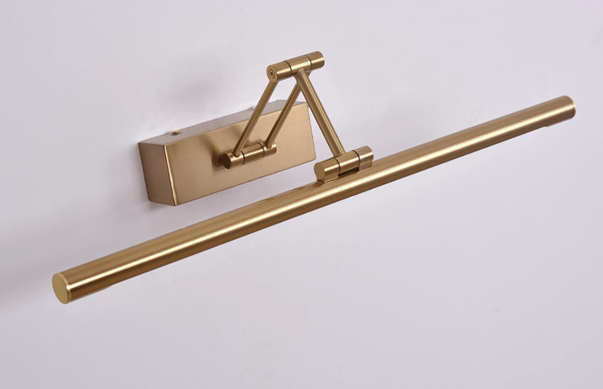Geth Gold Frame Rechargeable Wall Light