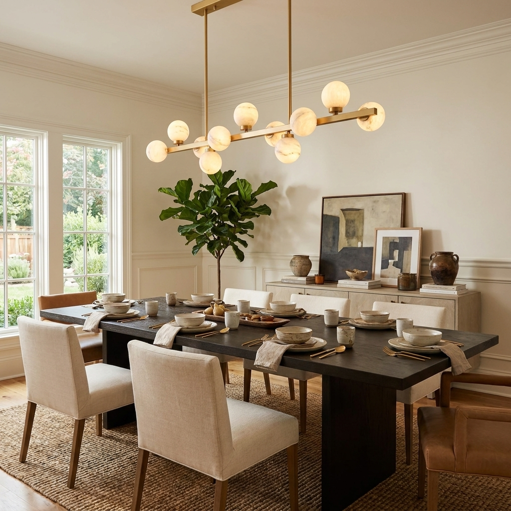 Aldenford Alabaster Chandelier