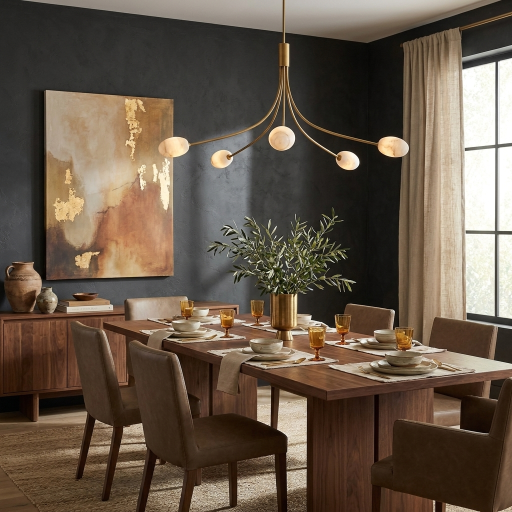 Castercombe Alabaster Chandelier