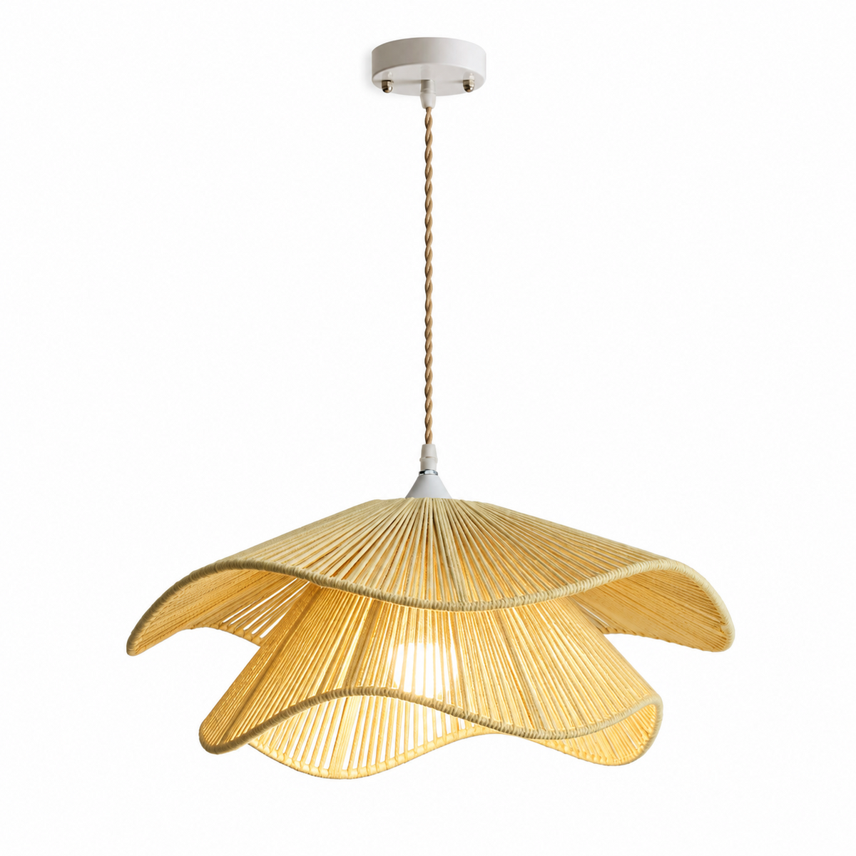 Eversford Cotton Cord Pendant Lamp