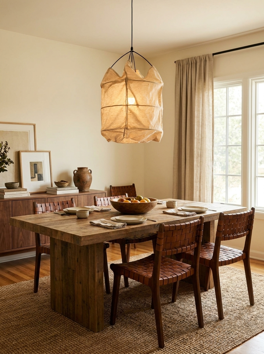 Southvale2 Fabric Cage Pendant Lamp