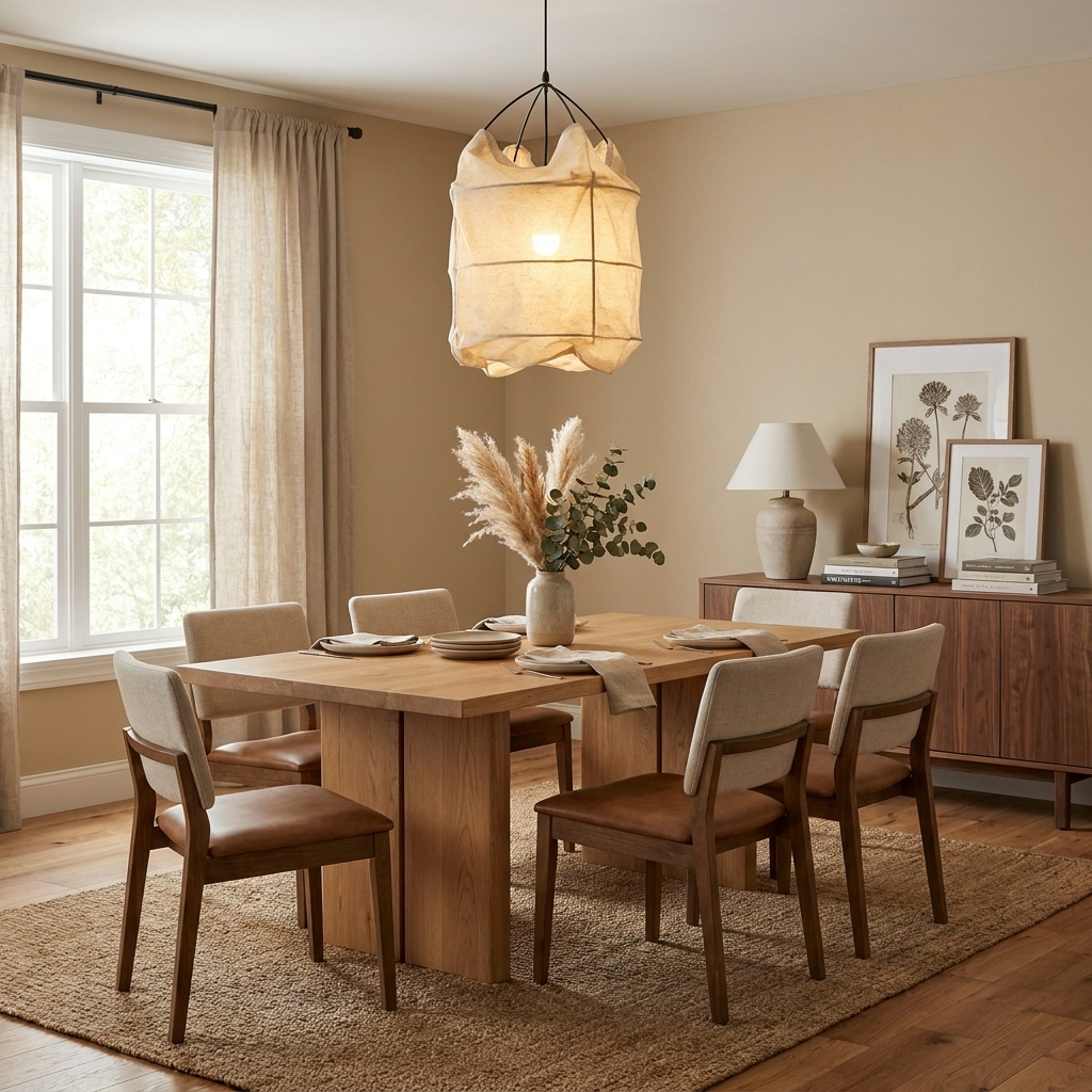 Southvale2 Fabric Cage Pendant Lamp