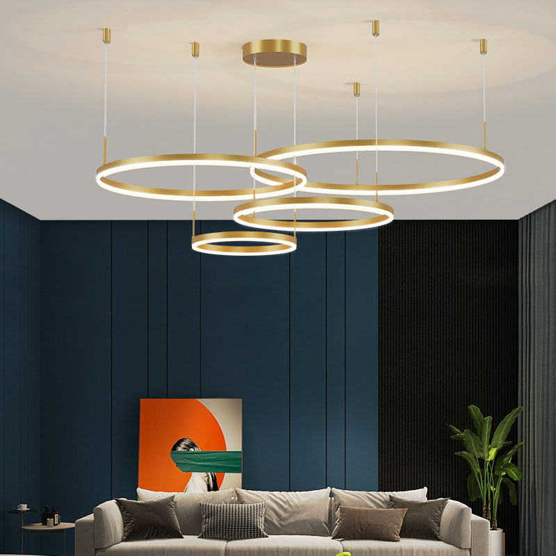Sorexen Pendant Light Tir-Circle Liner-Neutral Decor