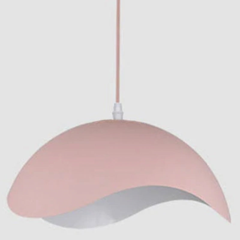 Hobokik Colorful Shade Single Pendant Lights, Wood & Metal