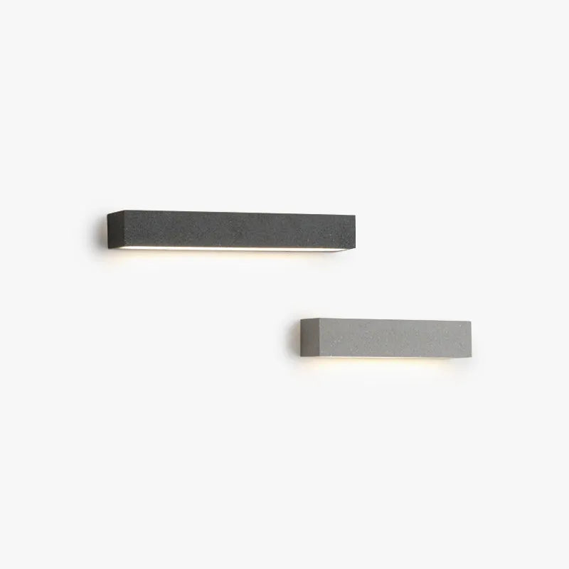 Davel LED Outdoor Wall Lamp, Black & White-Neutral Decor