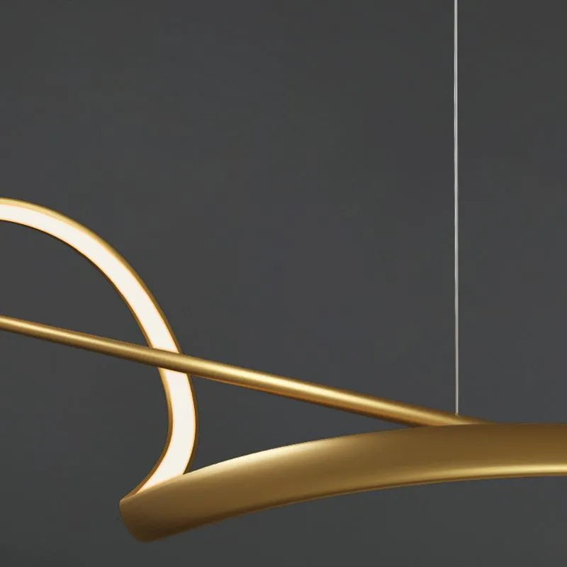 Arelia Pendant Light Wave Minimalist-Neutral Decor