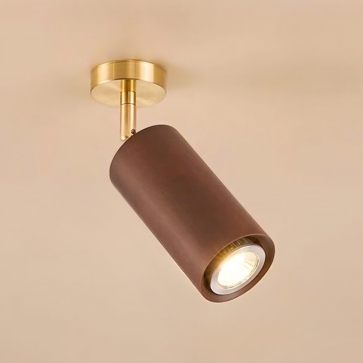 Elvarena Wooden LED Track Light