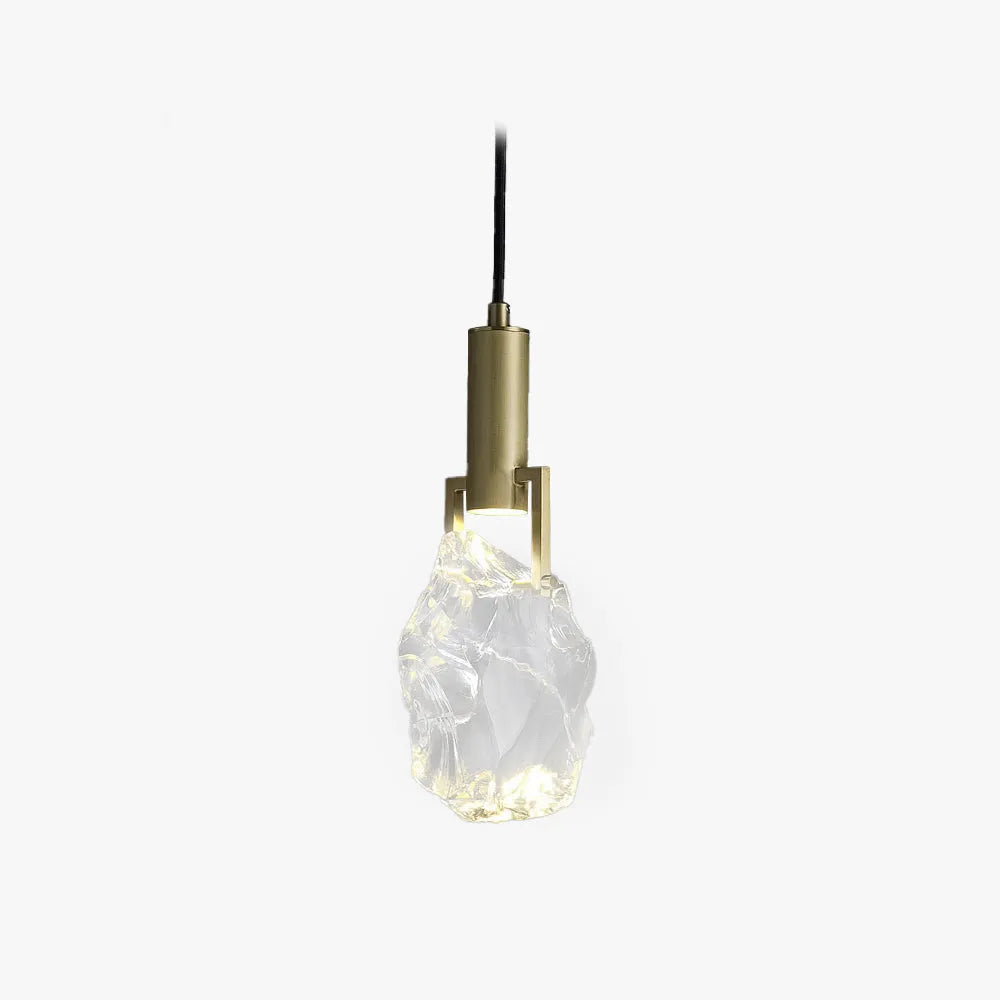 Elquin Pendant Light Crystal Cylindrical Shape-Neutral Decor