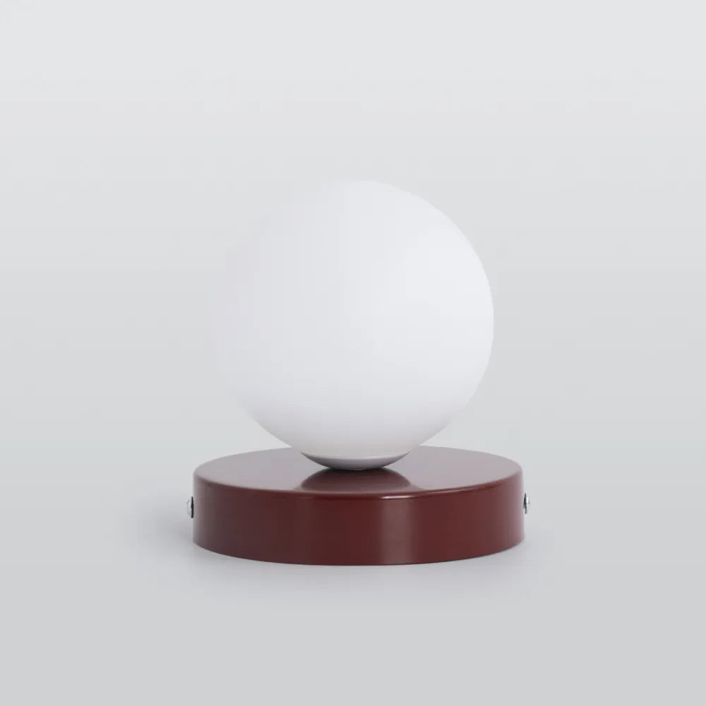 Velior Wall Lamp Round Globe Modern-Neutral Decor