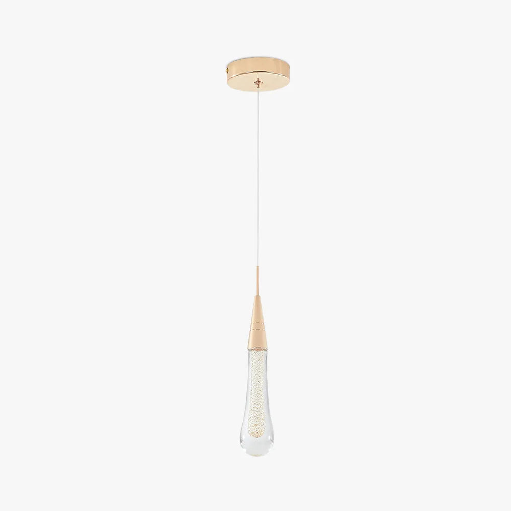 Orlith Pendant Light Gold Crystal-Neutral Decor