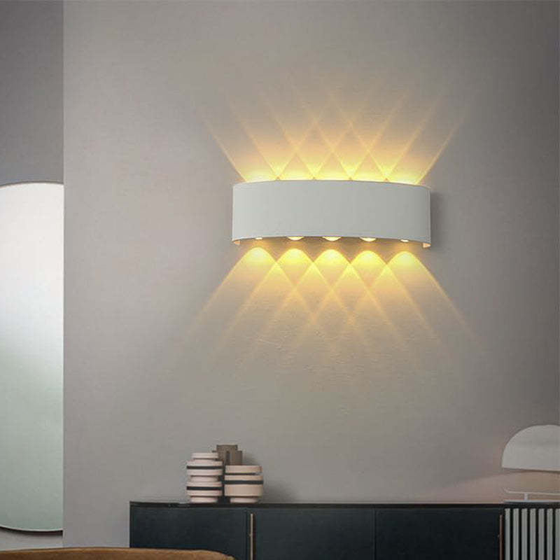 Nirex Wall Lamp Modern Rectangular Outdoor Water-wave-Neutral Decor