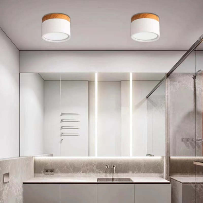 Luxin Cylindrical Flush Mount Ceiling Light-Neutral Decor