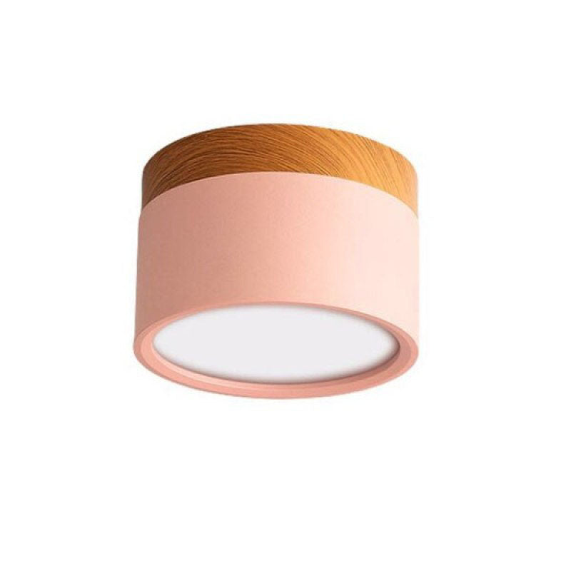 Luxin Cylindrical Flush Mount Ceiling Light-Neutral Decor