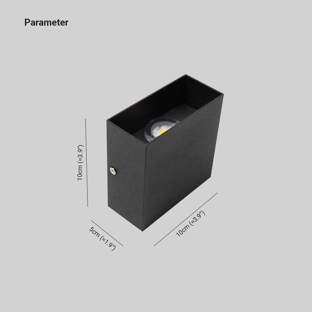 Eronil Modern Adjustable Square Outdoor Wall Lamp LED-Neutral Decor