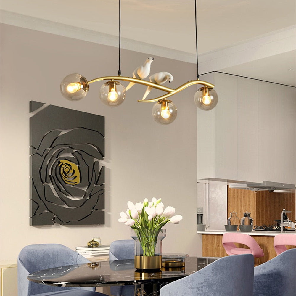 Farosom Mondern Bird Pendant Light, 2 Colour