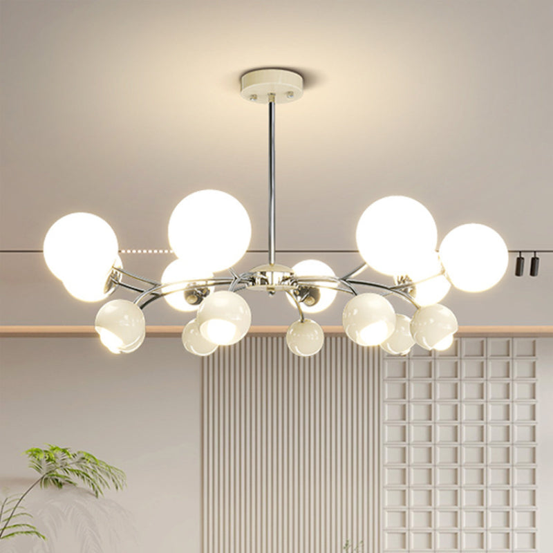 Fidiret French Style Vintage Metal Chandelier Light Living Room/Restaurant