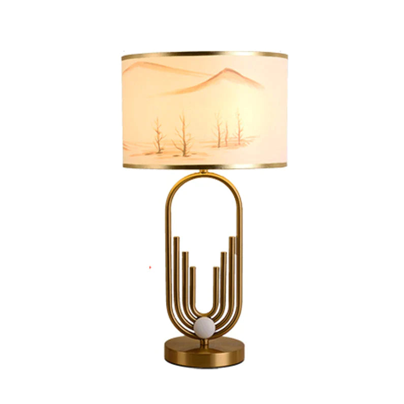 Subasat Artistic Table Lamp Floor Lamp Bedside Desk Light For Bedroom