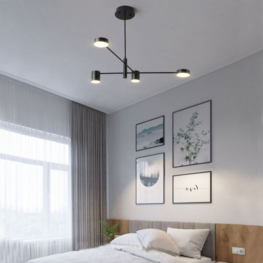 Keradod Pendant Light Branch Industrial Black/Gold, Bedroom