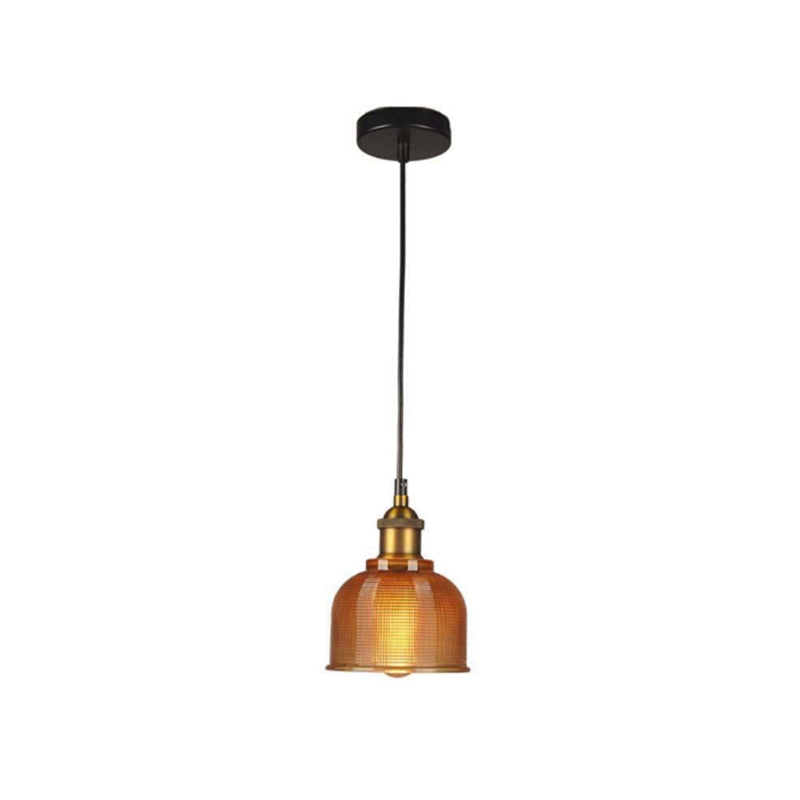 Juvoger Glass Art Deco Pendant Lights,Colorful