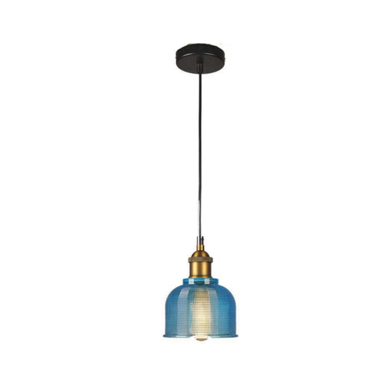 Juvoger Glass Art Deco Pendant Lights,Colorful