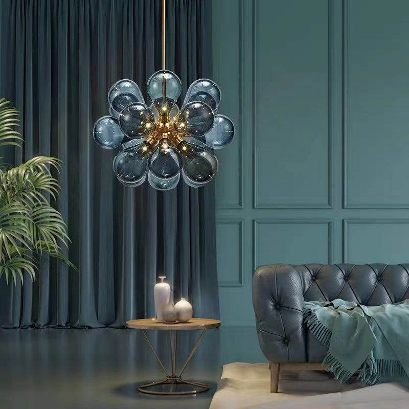 Lilosit Chic Clustered Glass Bubble Pendant Light