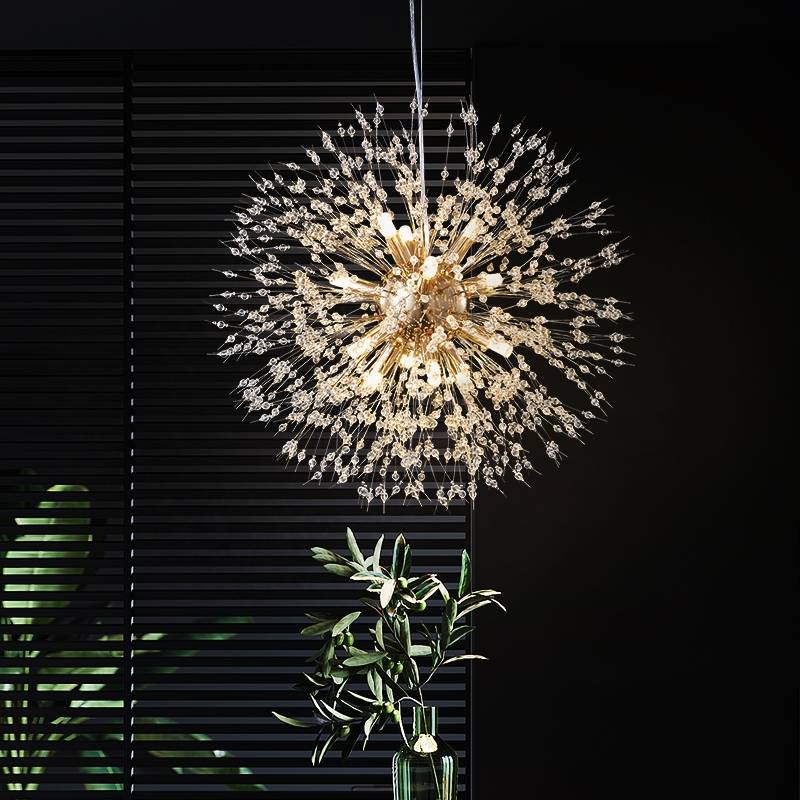 Lirex Vintage Pendant Light Dandelion firework-Neutral Decor