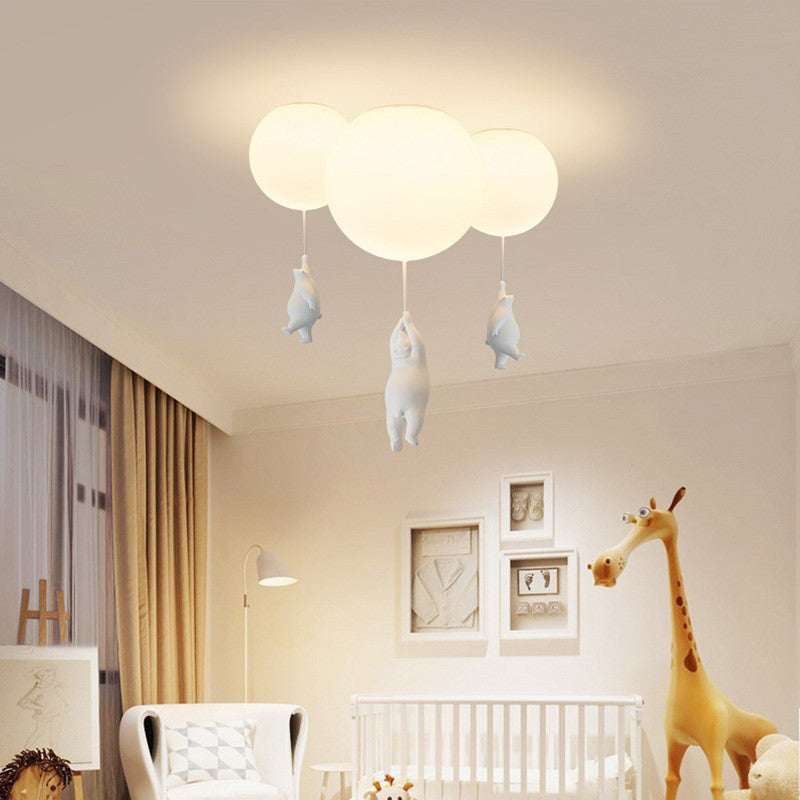 Seron Bear Balloon Ceiling /Pendant Light-Neutral Decor
