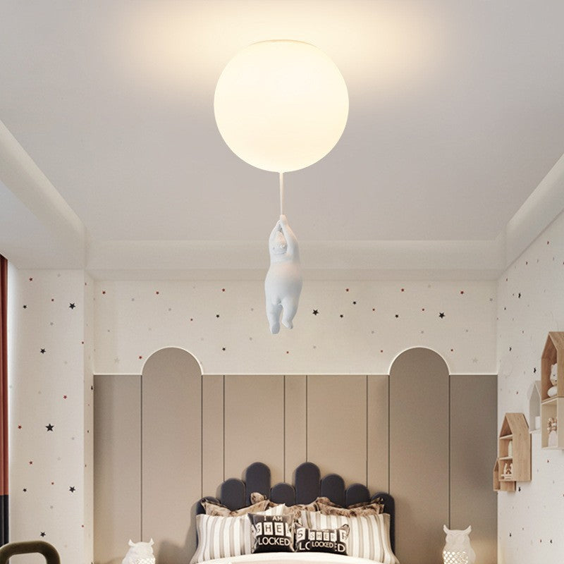 Seron Bear Balloon Ceiling /Pendant Light-Neutral Decor
