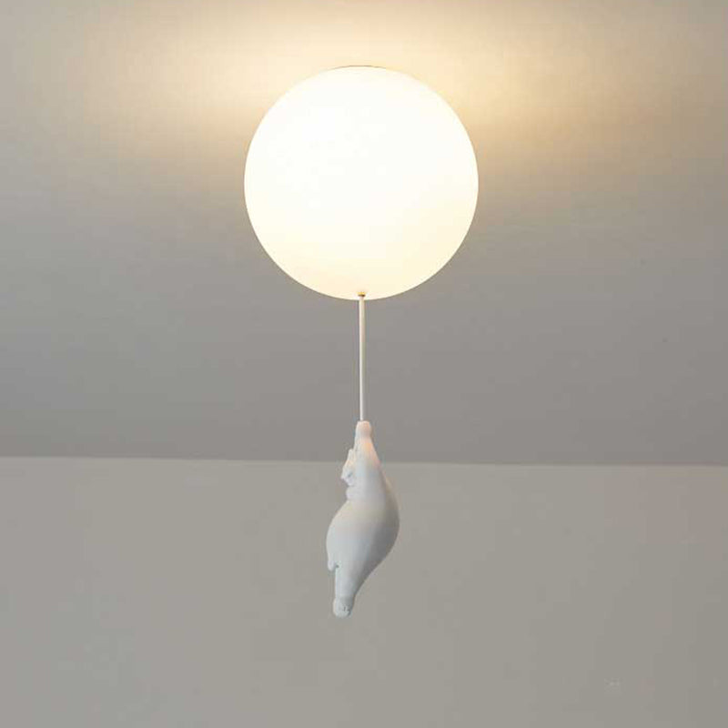 Seron Bear Balloon Ceiling /Pendant Light-Neutral Decor