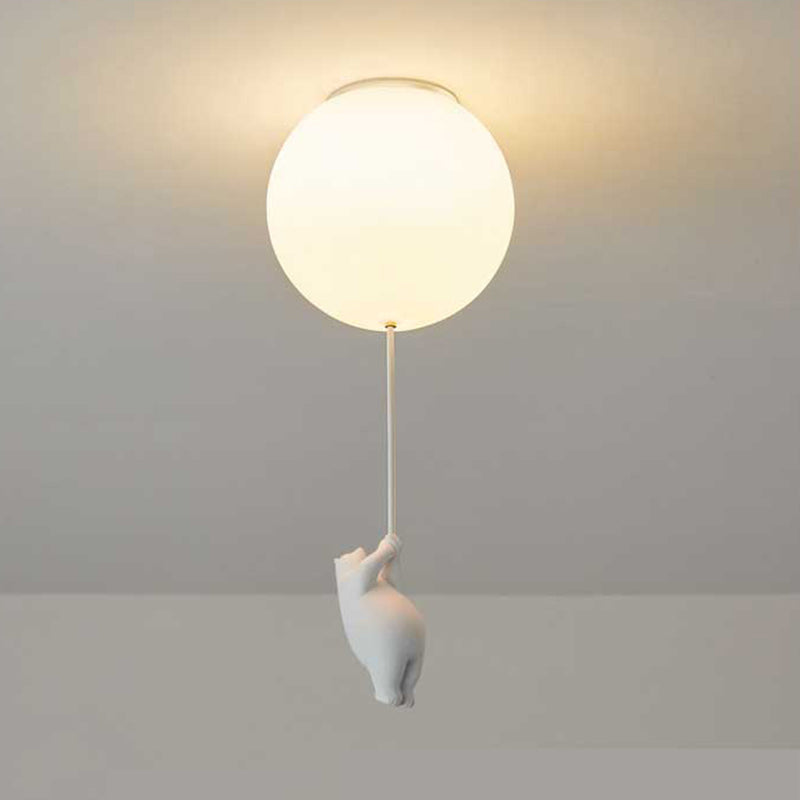 Seron Bear Balloon Ceiling /Pendant Light-Neutral Decor