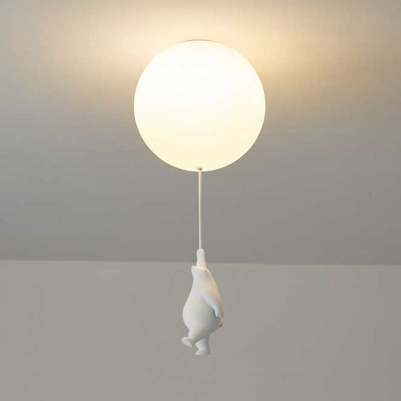 Seron Bear Balloon Ceiling /Pendant Light-Neutral Decor