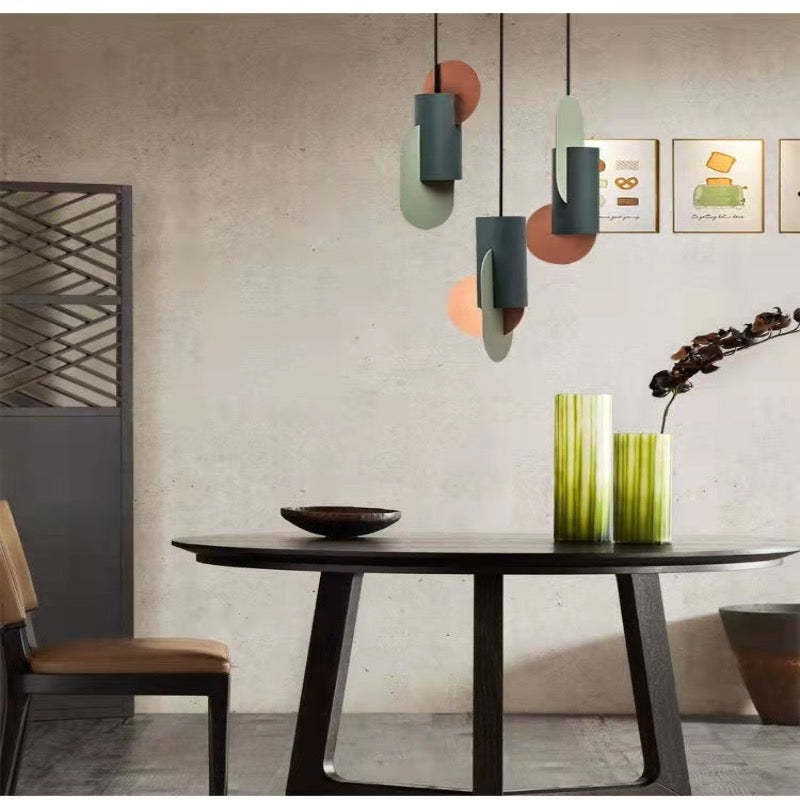 Vegunem Color Designed Pendant Lighting Hanging Lamps For Living Room & Bedside