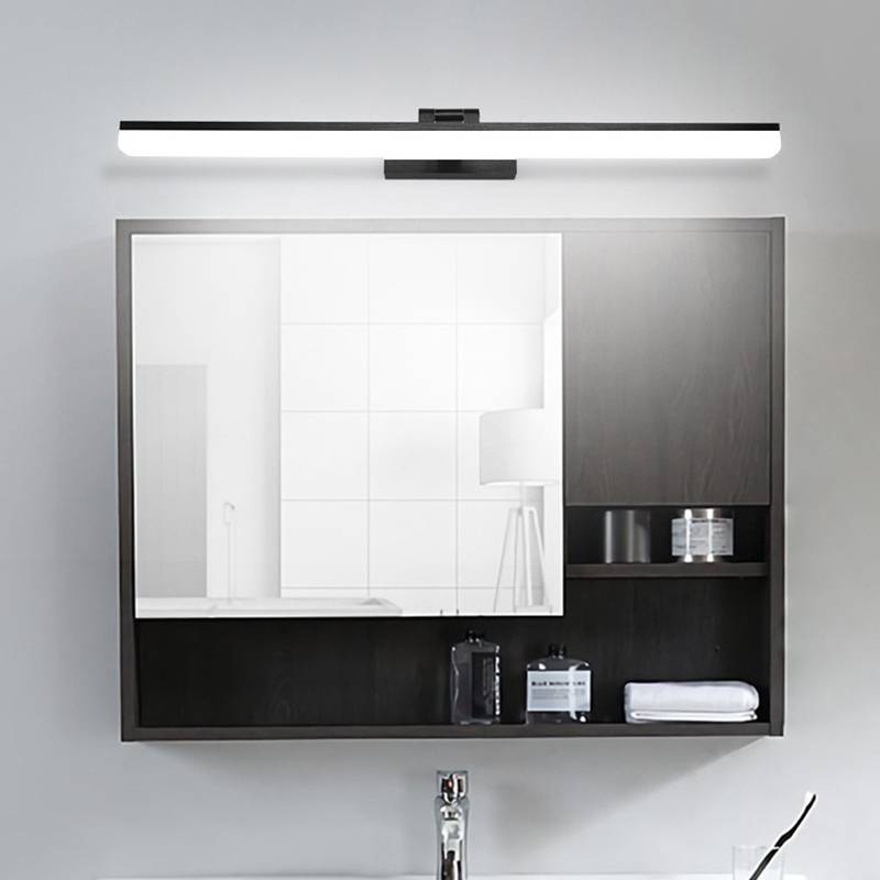 Civiber Minimalist Rectangular Metal/ Wall Lamp, Black/White
