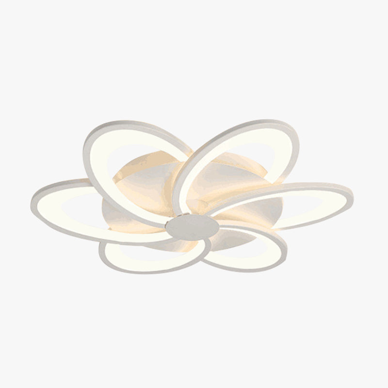 Tiguram Flower Shape Ceiling Light White , 2 Style