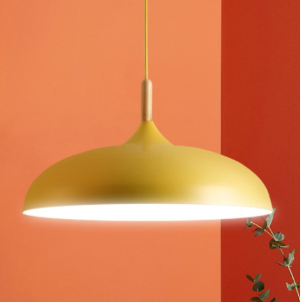 Fedilame Modern Pendant Light Dome Macaron Dining Room