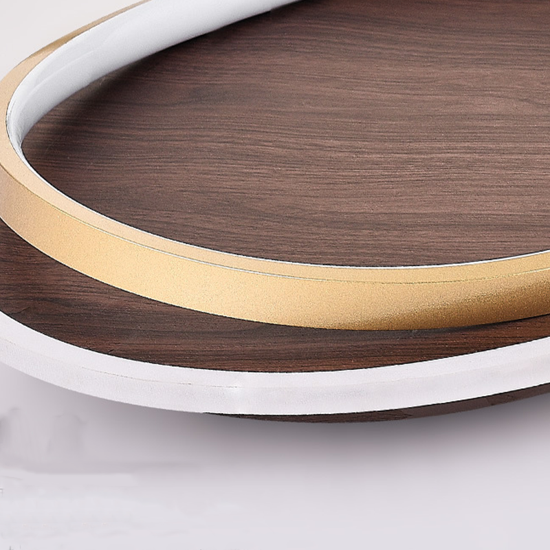 Vanoledu Modern Rund Dimmable Ceiling Light Gold Metal Bedroom