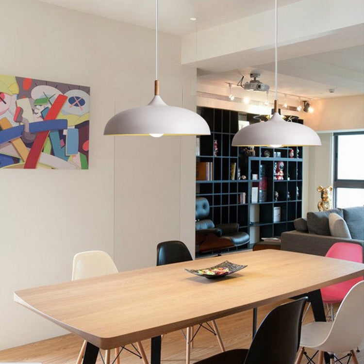 Fedilame Modern Pendant Light Dome Macaron Dining Room