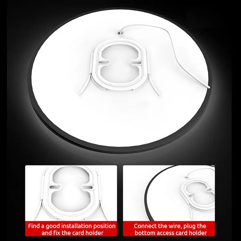 Renix Round Bathroom Led Ceiling Light-Neutral Decor