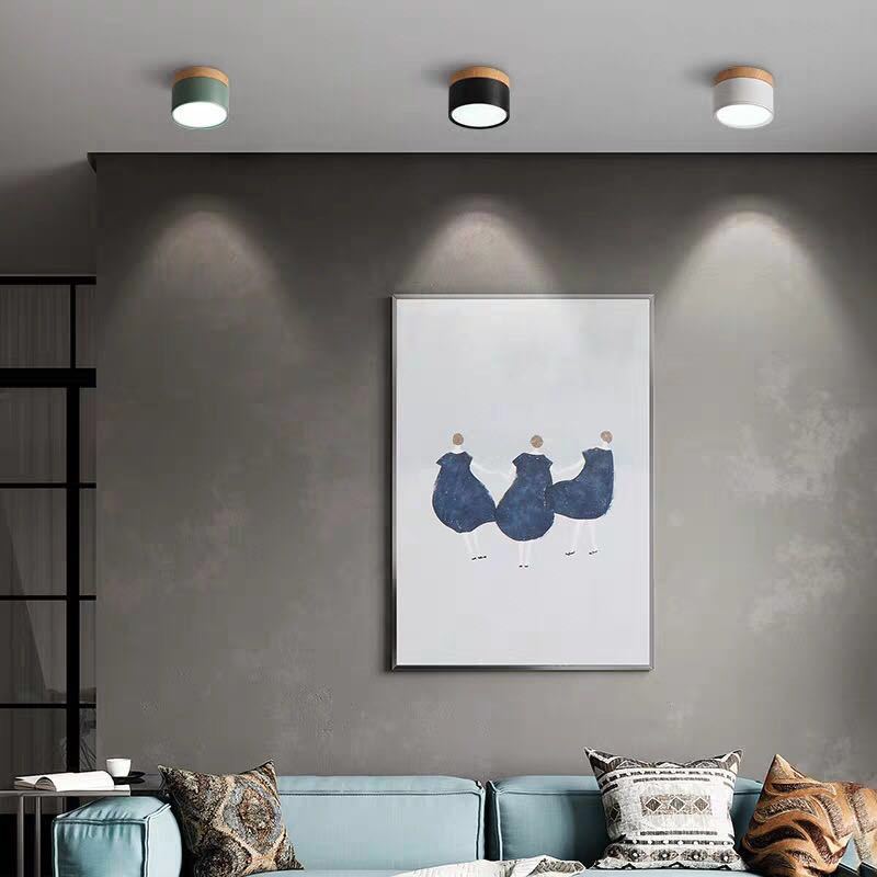 Luxin Cylindrical Flush Mount Ceiling Light-Neutral Decor