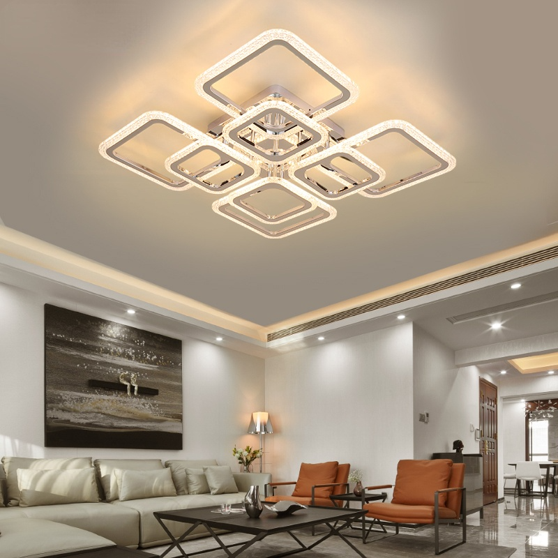 Kemukod Modern Square Flush Mount Ceiling Light